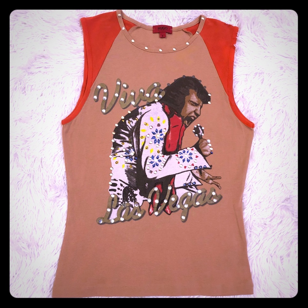 RARE  HUGO BOSS ELVIS VIVA LAS VEGAS TOP